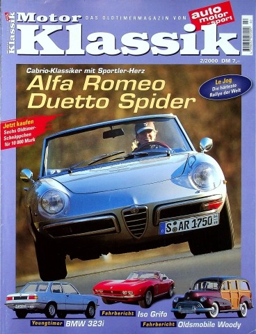 Deckblatt Motor Klassik (02/2000)